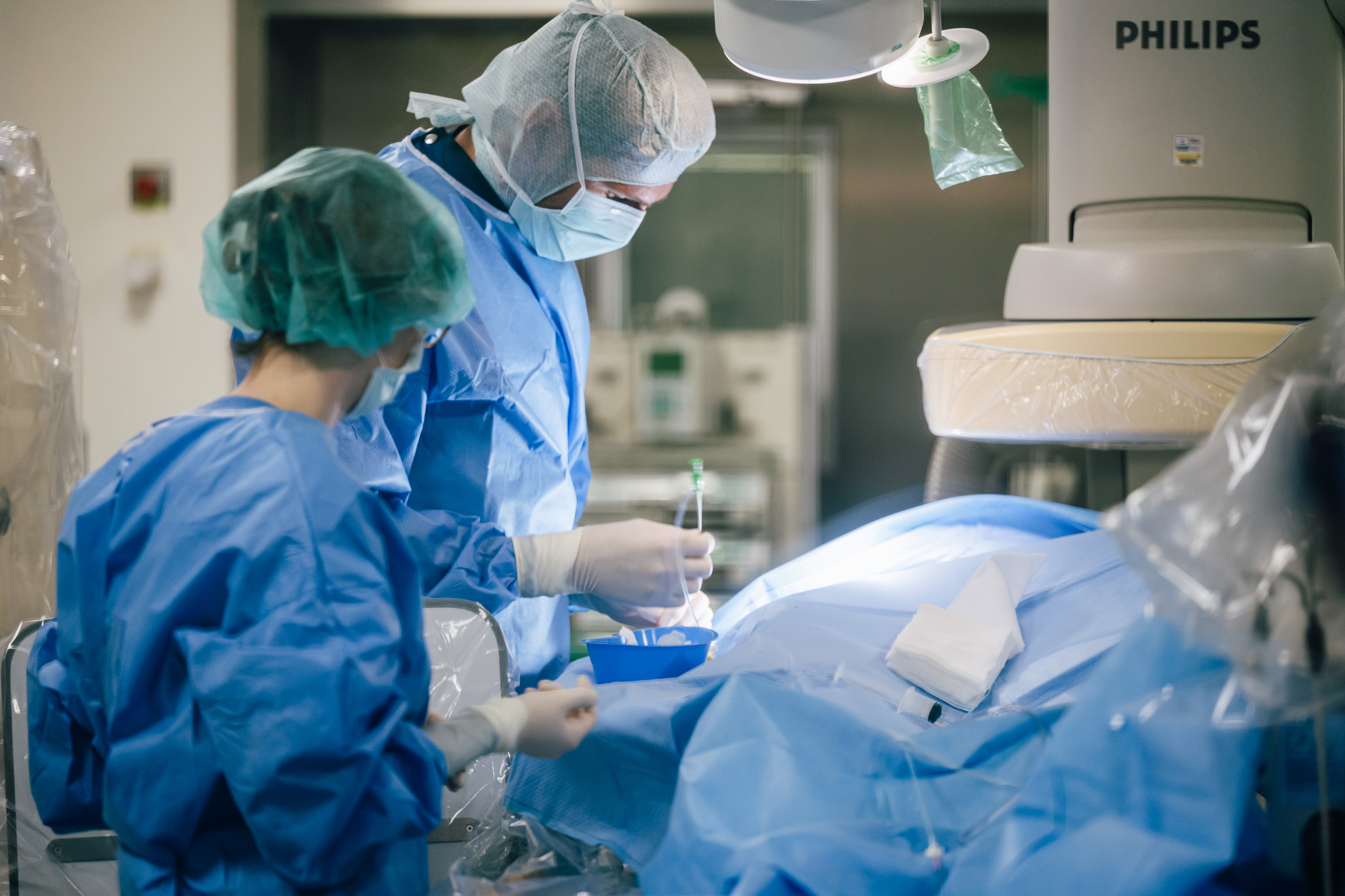 Operation in der Kardiologie am Gemeinschaftskrankenhaus Bonn